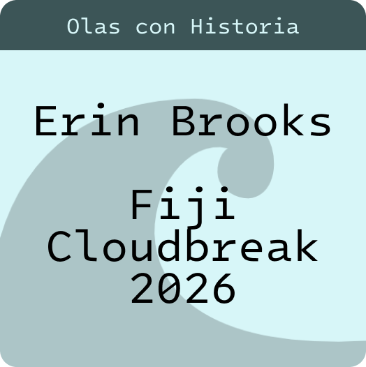 Erin Brooks en Fiji Cloudbreak&nbsp;2026