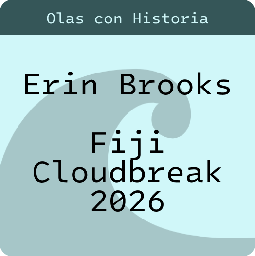 Erin Brooks en Fiji Cloudbreak 2026